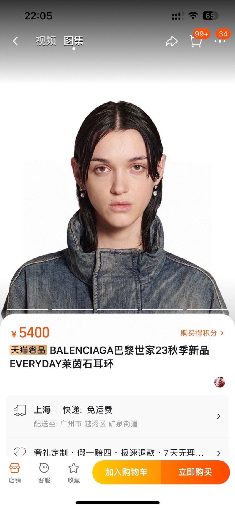 Balenciaga Earrings